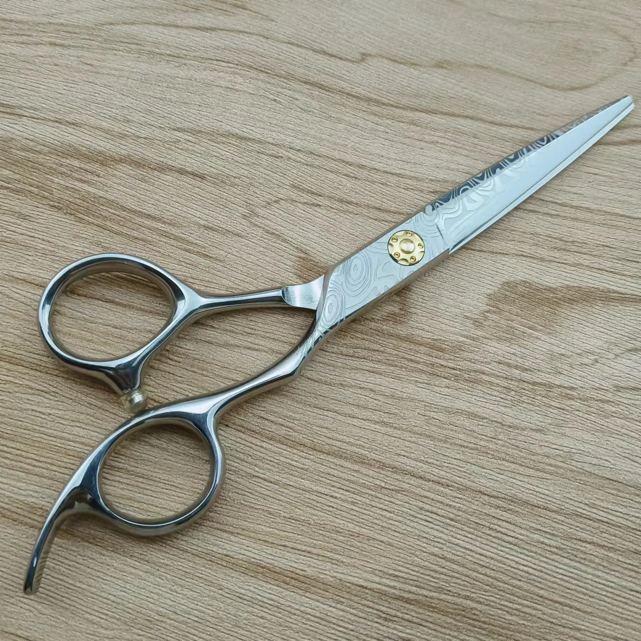 Wholesale 6 Inch Japanese Steel VG10 Barber Hair Cutting Scissors Damascus Hair Scissors Shears Set
