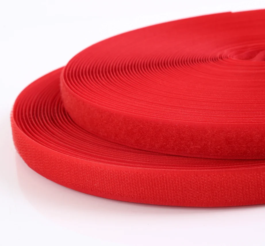 Лидер продаж, Rohs, индивидуальная нейлоновая полиэфирная ПРИШИТАЯ лента с крючком и петлей