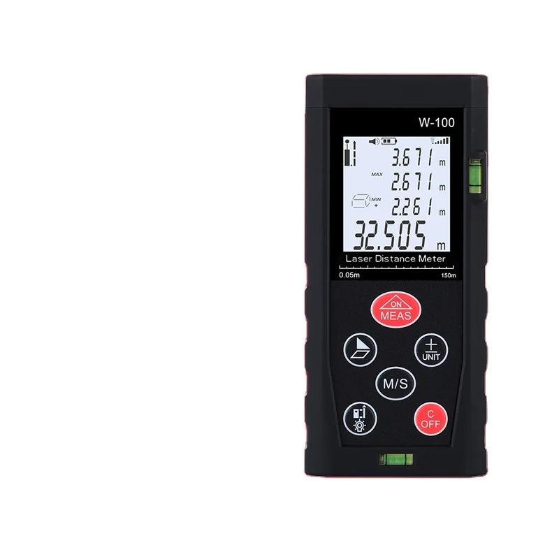 2022NEW 100m Handheld Laser Distance Meter 120m  Laser Range finder Customized available with High accuracy