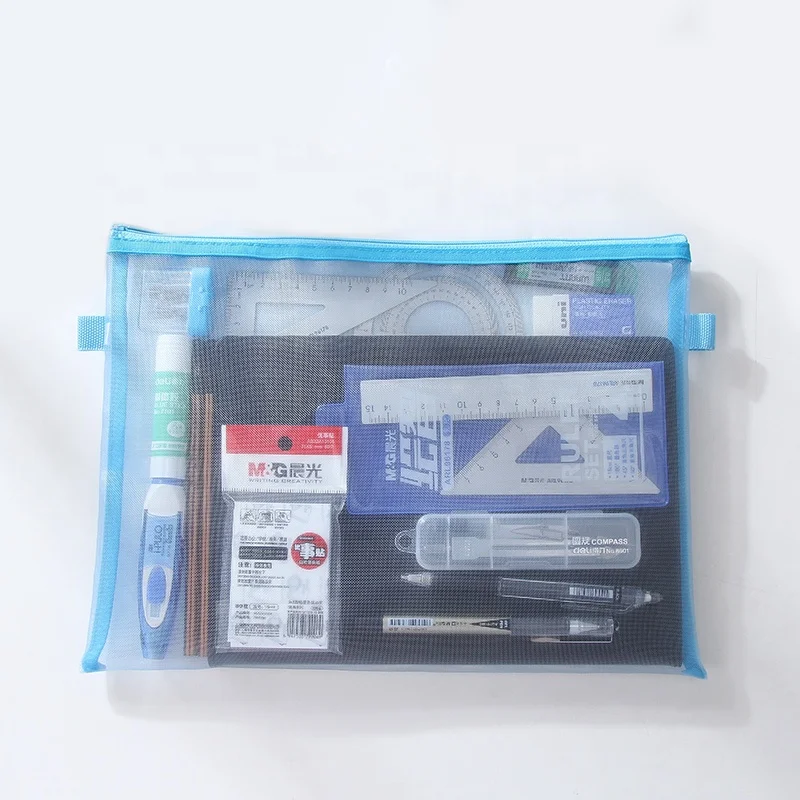 OEN promotional customized durable gift bag nylon small mesh zipper pouch