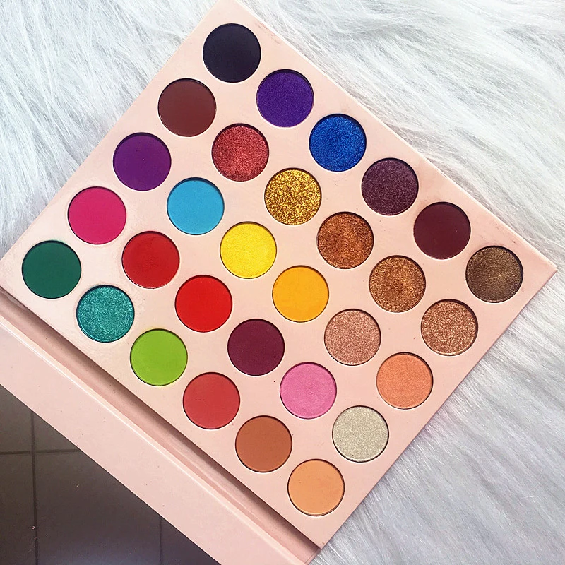 Skyeycare Colorful Cosmetics Eyeshadow Palette No Logo Shimmer Matte Colorful Eyeshadow Palette