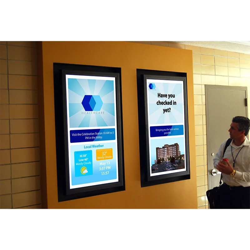 Retail Store Android System Wall Mounted Touch Screen HD LCD Digital Signage For Advertising Display Commercial Digital Display