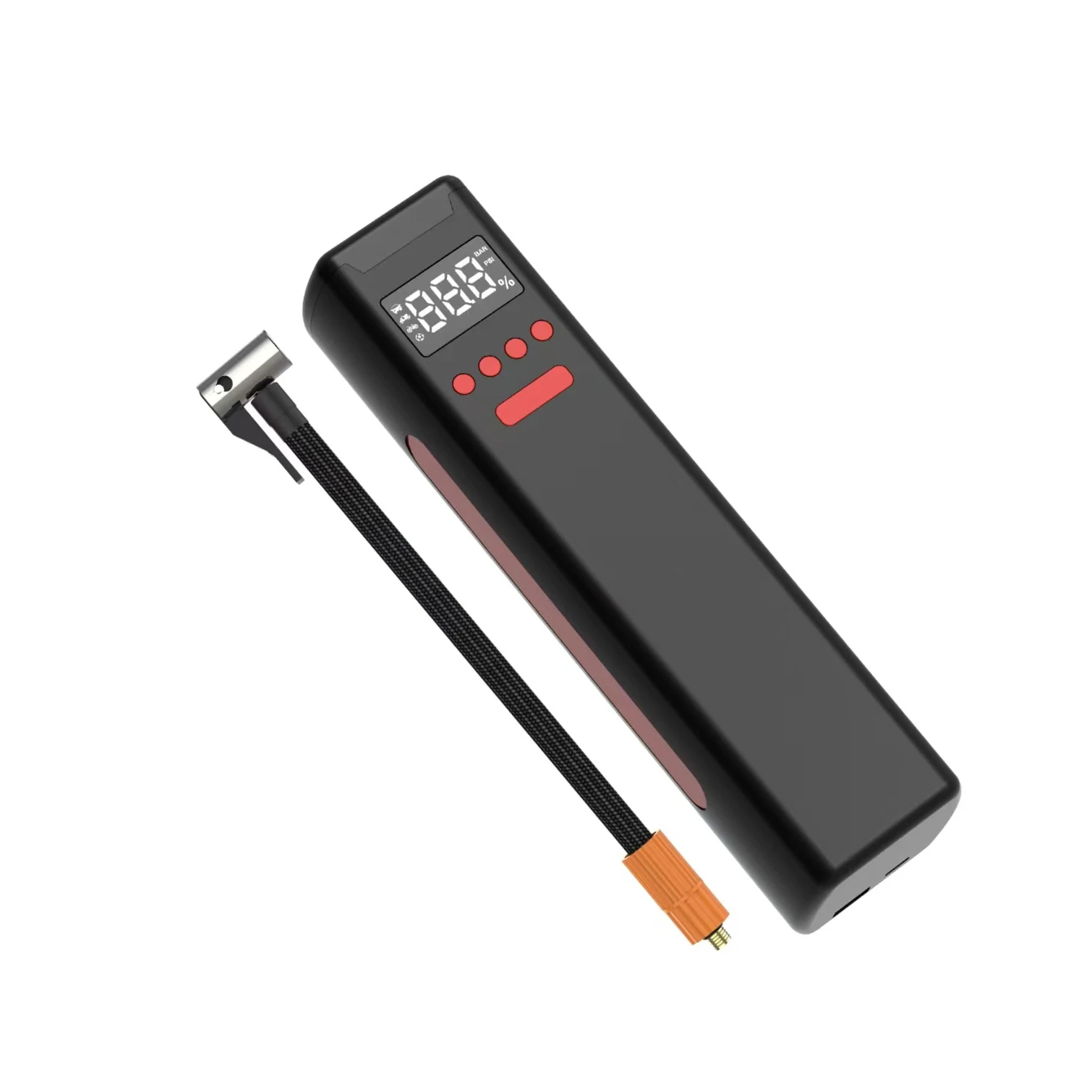 Automatic portable car vacuum  bicycle pump road mtb floor tire inflator multifunction