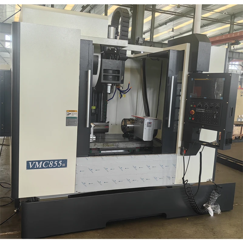Unique design hot selling VMC855 machining center 5-axis CNC milling machine CNC vertical milling machine