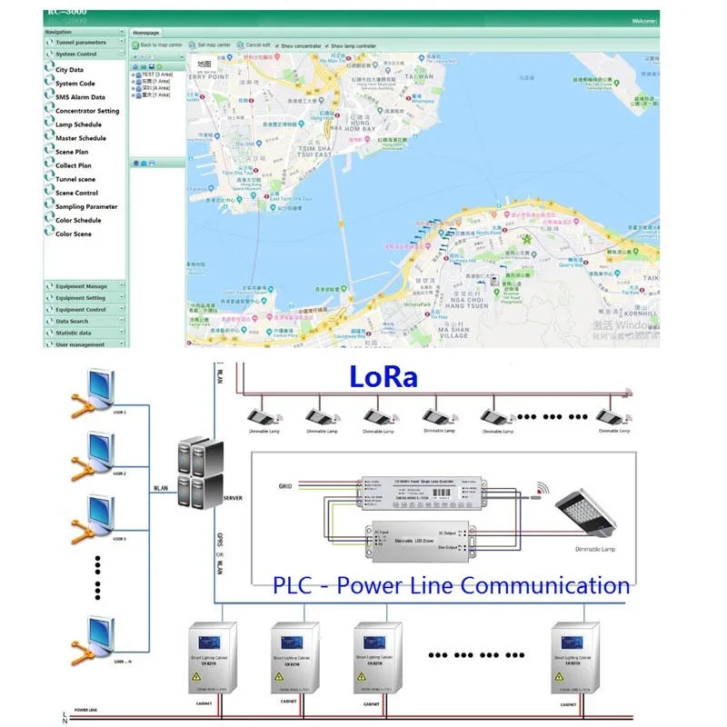 Automatic Fault Management and energy consumption reporting integrated with Weather Adaptive Intelligent Street Lighting System