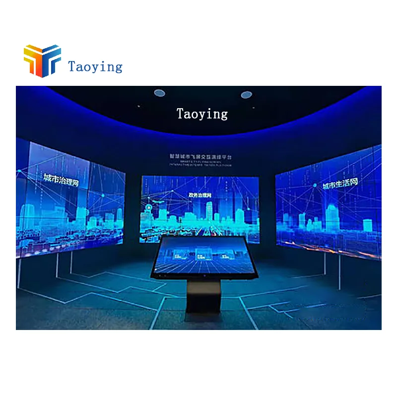 Flying screen interactive multi screen interactive explanation master