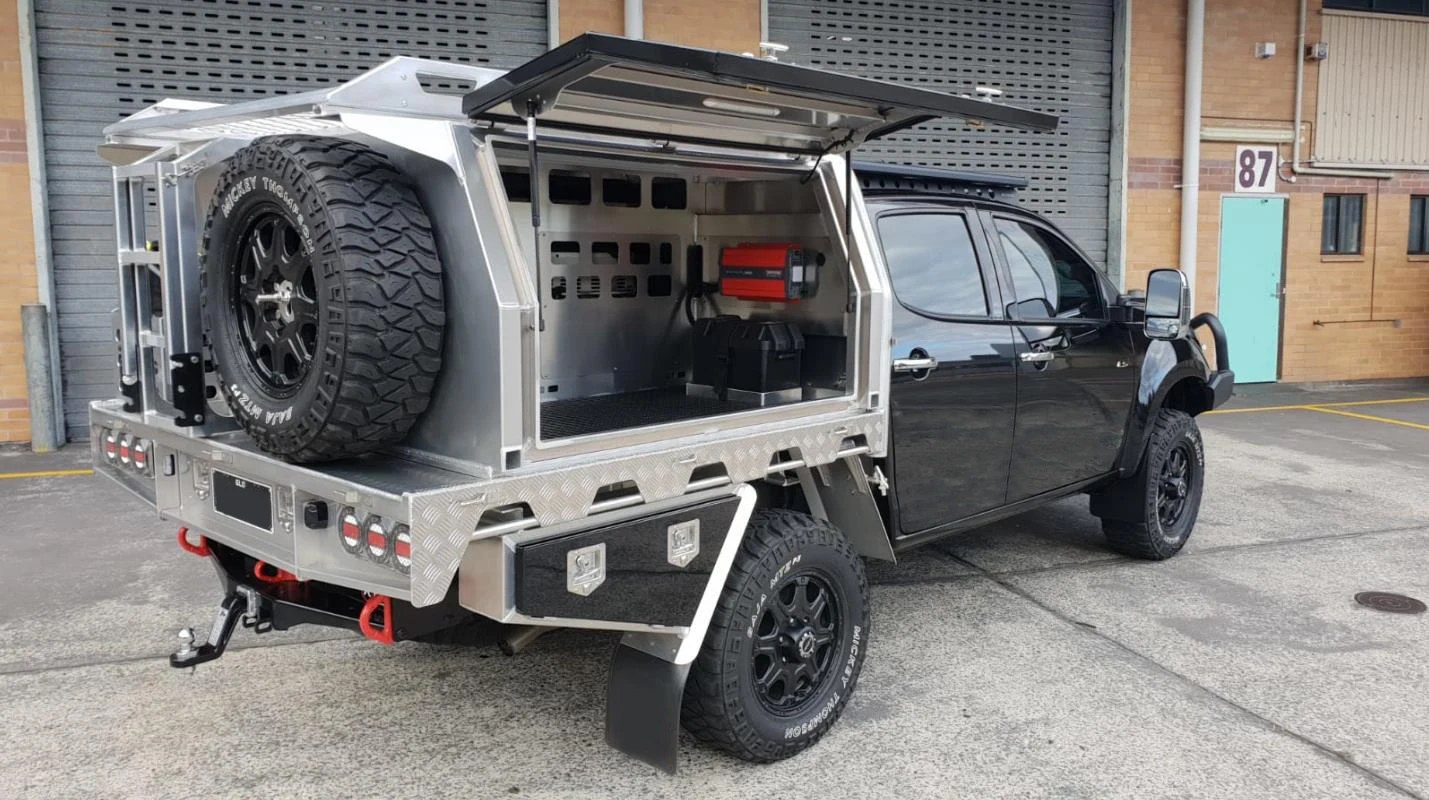 Ecocampor Aluminum Metal 4x4 Ute Canopy Manufacturers