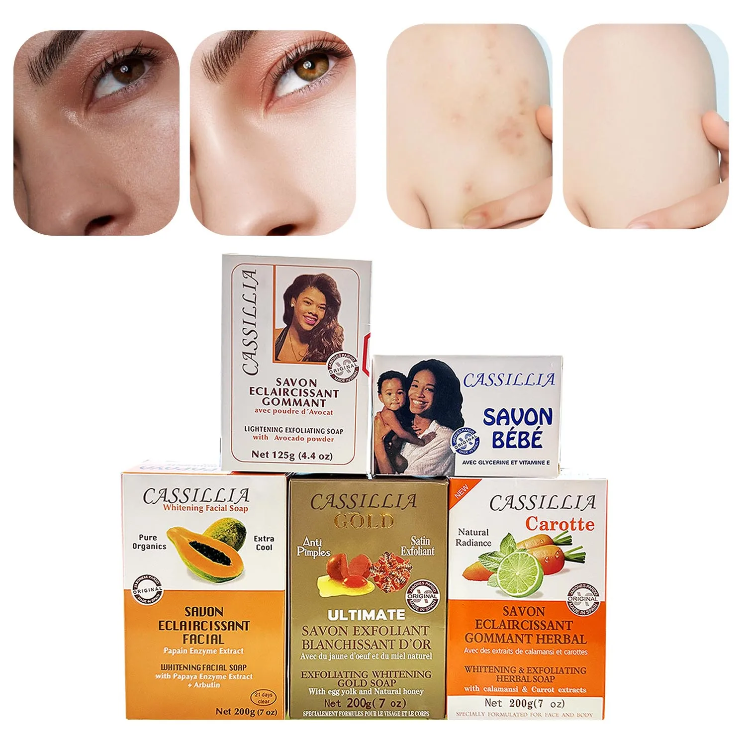 Cassillia оптовая продажа заводская цена idoles carotte bebe savon лучшее увлажняющее мыло для мытья тела