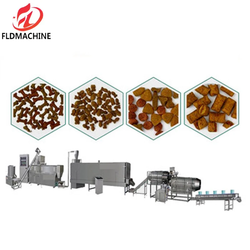 High Productivity Dog Food Kibble Machine Factory Direct Sale Industrial Use Manufacturing Plants Gear Bearing Components Mixer