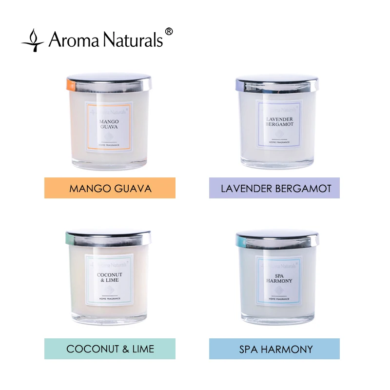 
Aroma Naturals soy candles scented perfume scented candle gift box 