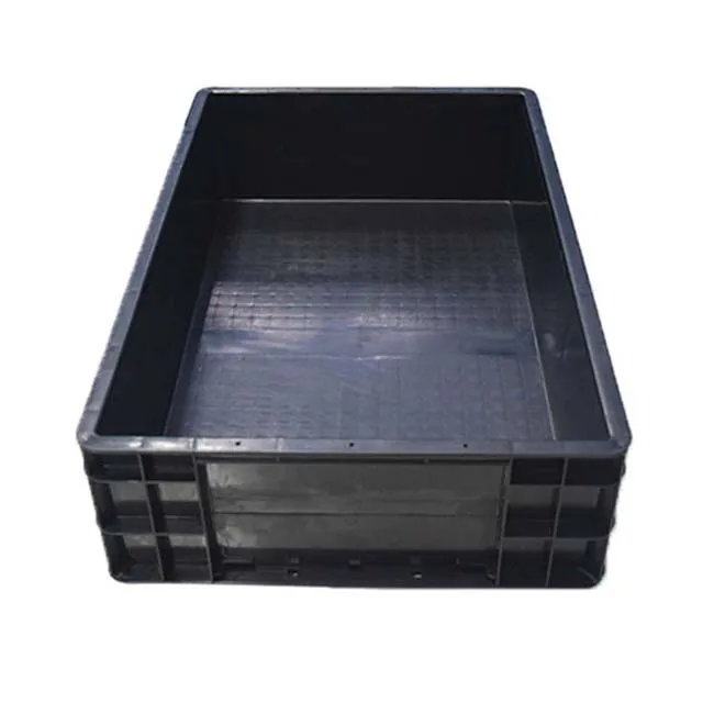 Промышленный дизайн ESD пластиковый штабелирующий контейнер антистатический оборот логистический ящик для хранения инструментов и электронных компонентов