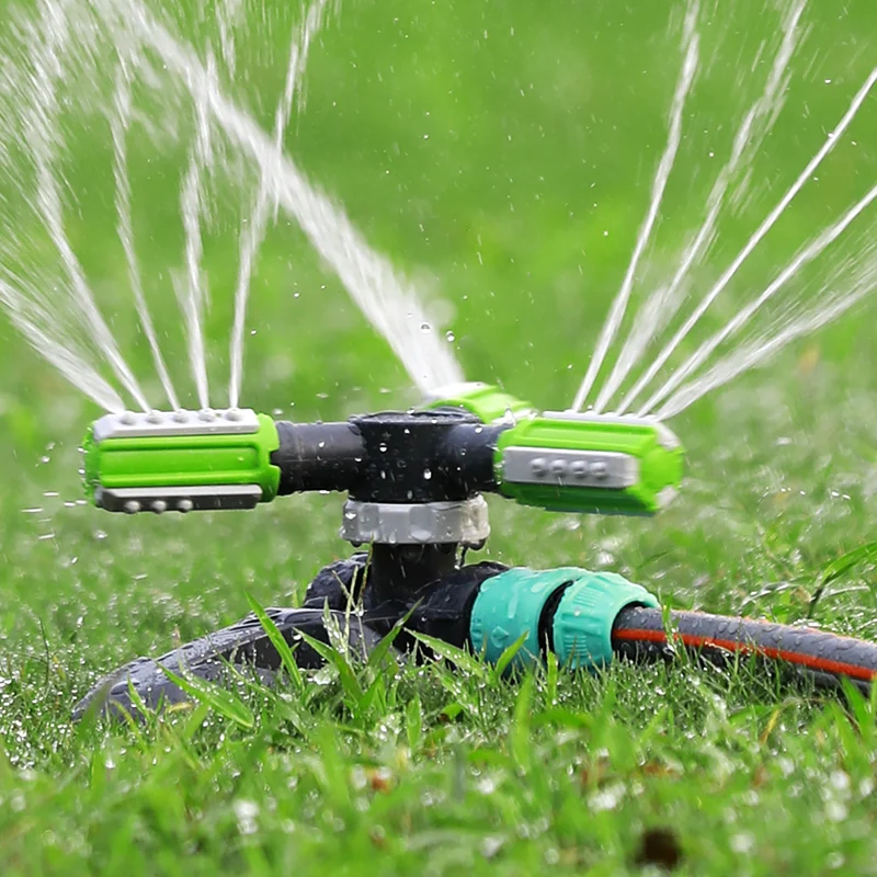 Factory Supply Automatic Rotating Garden Lawn  Water Sprinkler farm Irrigation Sprinkler plasticSprinkler For Outdoor