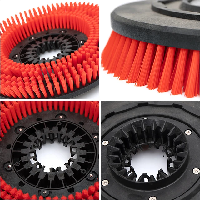 EP 14.5 In Scrubbing Rotary Brush Fit Karche BD50/50 Karchar BDS 43/150 C Classic Road Sweeper Disk Scrub Brushes