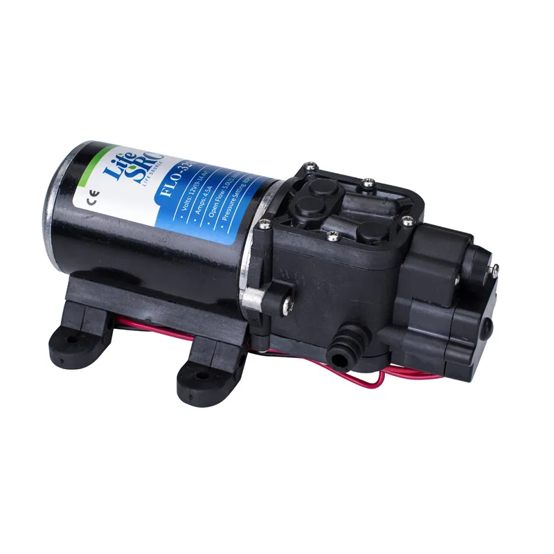 LifeSRC FL-3203 100PSI mini high flow high pressure electrical diaphragm pump agricultural 12v 24 v dc water pump