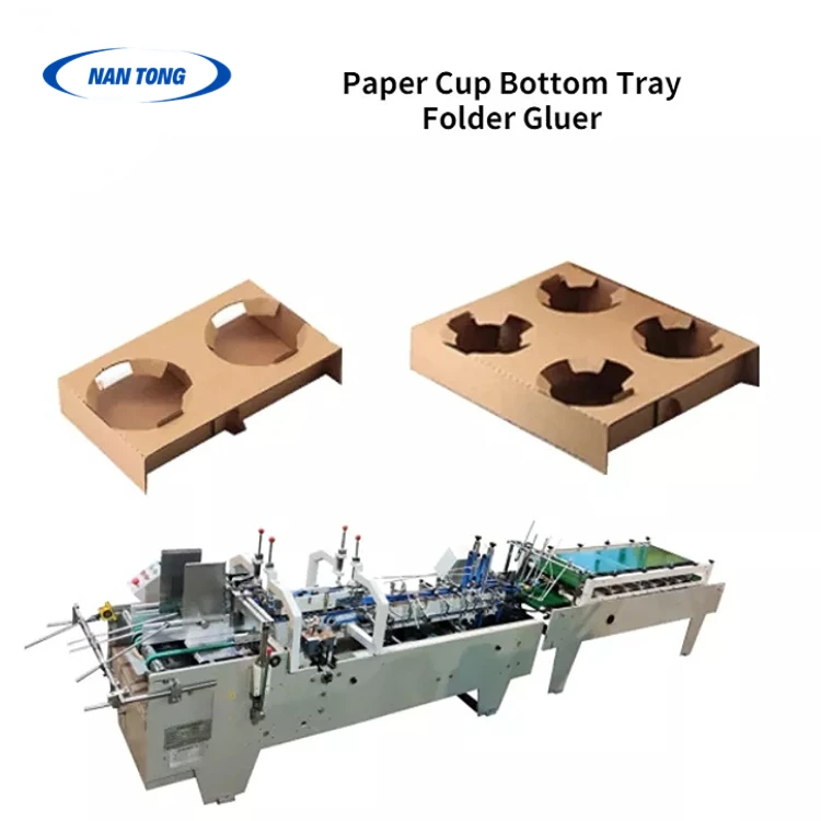 Automatic High Speed Pre-Folding Folder Gluer Machine cold glue system