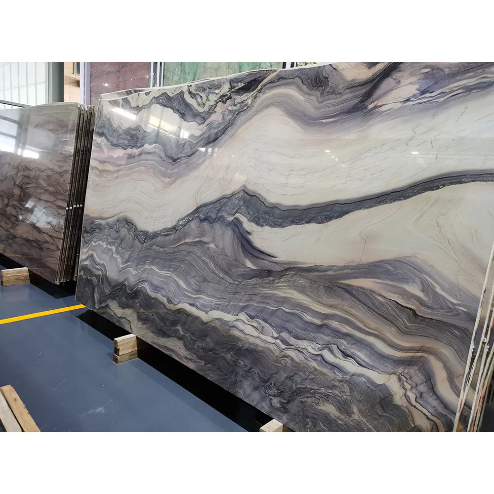 Hot sale Brazil Admiral Blue Quartzite stone marble for tops and wall floor