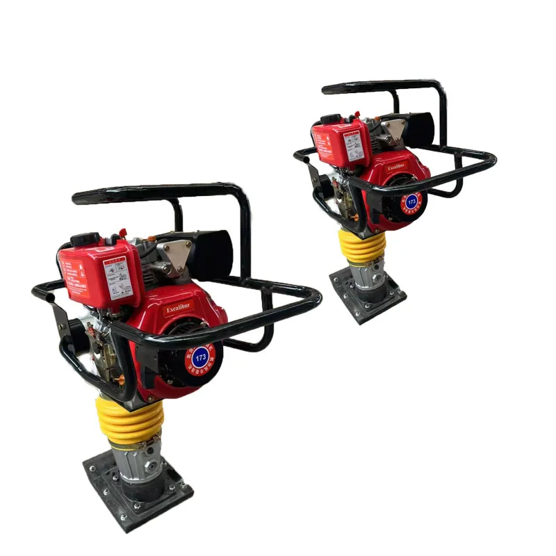 Petrol Gasoline Handheld 6.5Hp Tamping Hammer impact hammers vibrating plate compactors for road