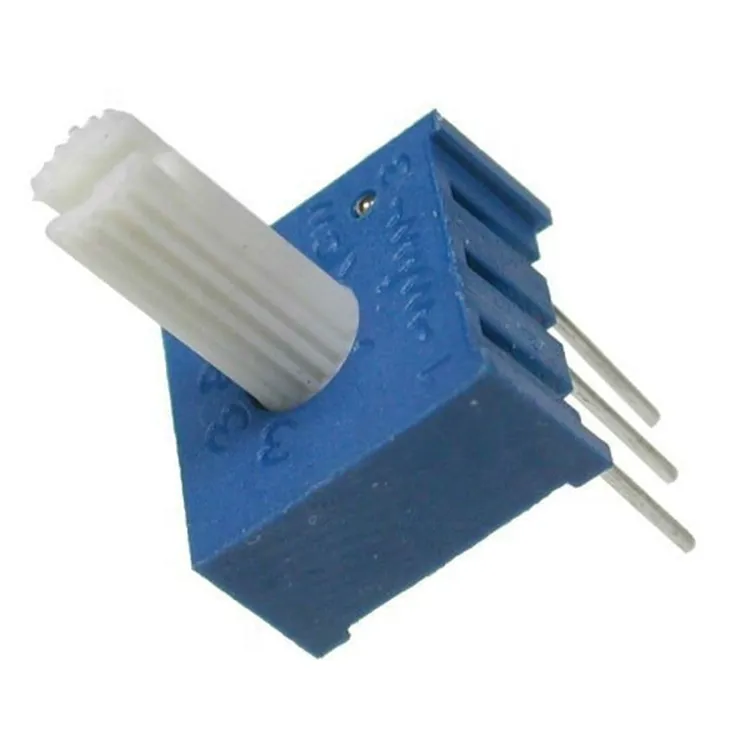 white 8mm knob trimmer 3386T 0.5W 10K trimming linear potentiometer