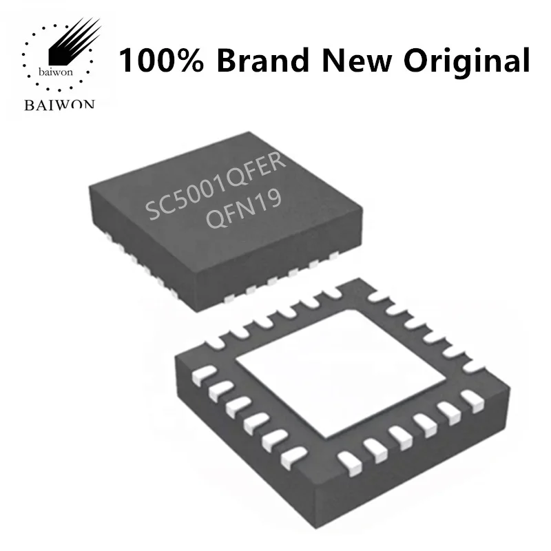 New Hot SC5001QFER 15W Full-Bridge Power Stage with Voltage/Current Demodulation for High-Integrated Wireless Power Transmitter