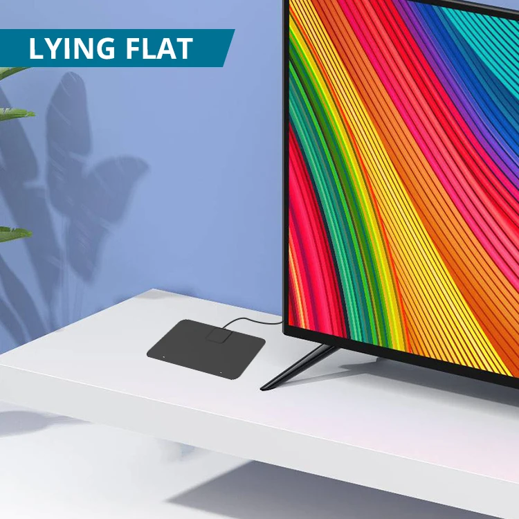 Amazon Hot Sale Full Hd Antena Tv Amplified Hdtv High Gain Aerial Digital Tv Antenna for Indoor