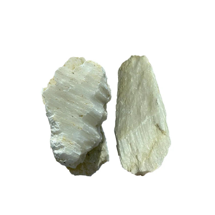 Factory Price Natural Raw Gypsum Mineral Plaster Stone