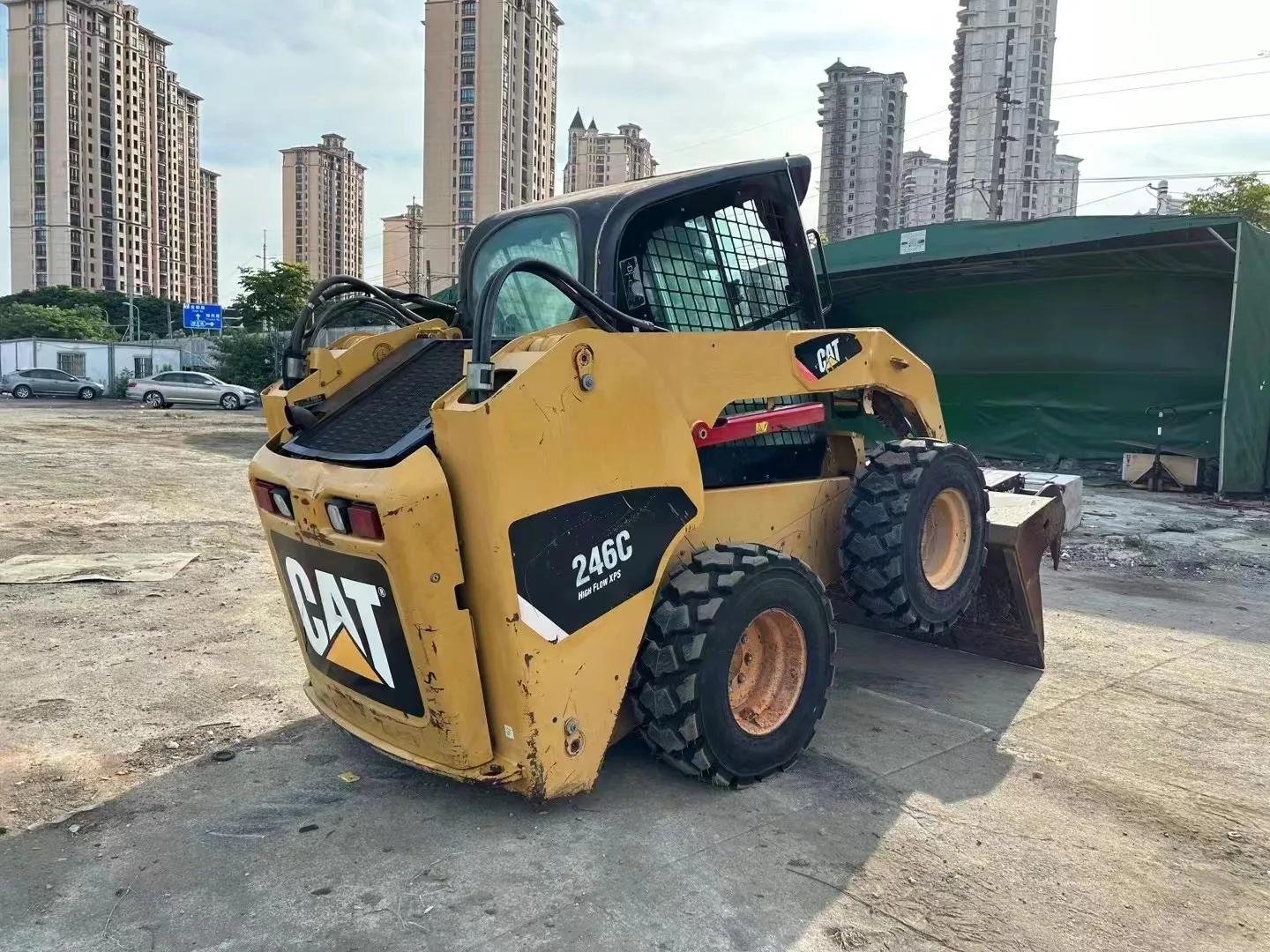Top Quality Building Original Cheaper Caterpillar CAT246 Wheel Skid Steer Loader CAT246D Mini Loader Machine CAT262D 246C