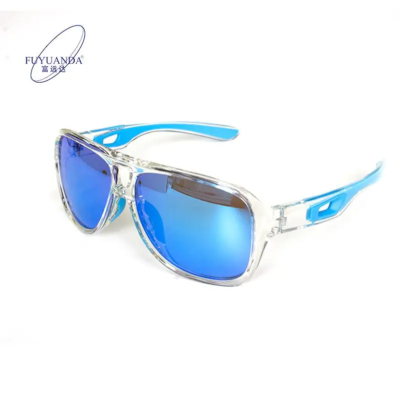 Unisex TR90 Frame Polarized Sunglasses High Quality UV400 Sports Driving Glasses Custom Fashionable Transparent TR90 Frame
