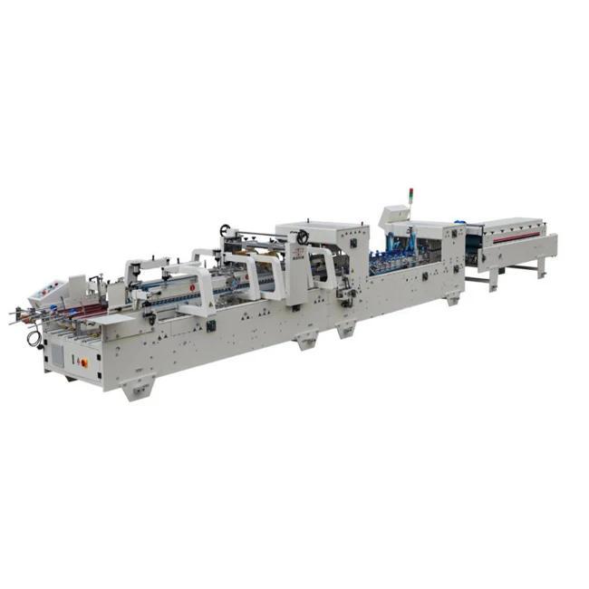 
GDHH pre-folding and bottom lock box three point automatic folder gluer machine 