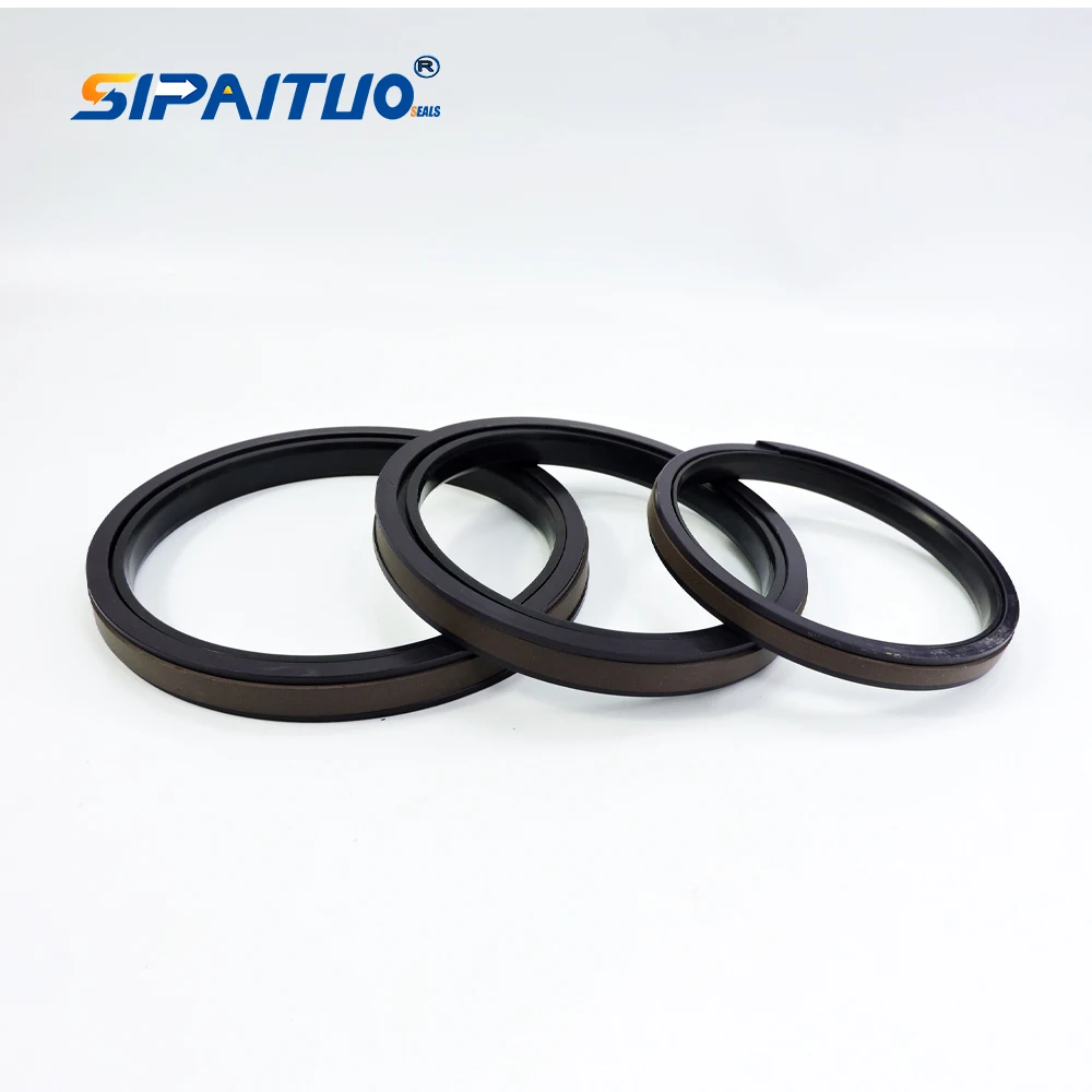 SPT Ptfe Бронзовый spgw Гидравлический поршневой уплотнительный кольцевой шток уплотнения SPG для компонентов экскаватора