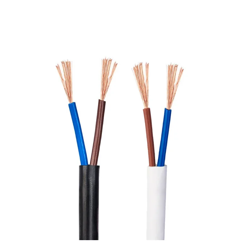 18 Gauge 2 Conductor Electrical Wire 18 AWG Electrical Wire Stranded PVC Cord Pure Copper Cable 100 M