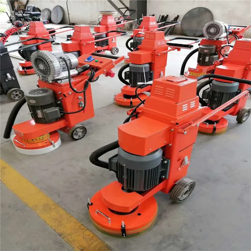 600-700mm Automatic Concrete Grinding Machine Electric Concrete Grinder Machine With Dust Vacuum Concrete Polishing Machine