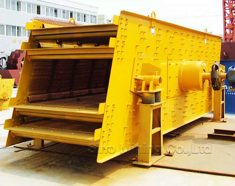 Long Working Life Sand Hot Vibrate Screen Vibrating Two-Decks Screen 3 Deck Screen
