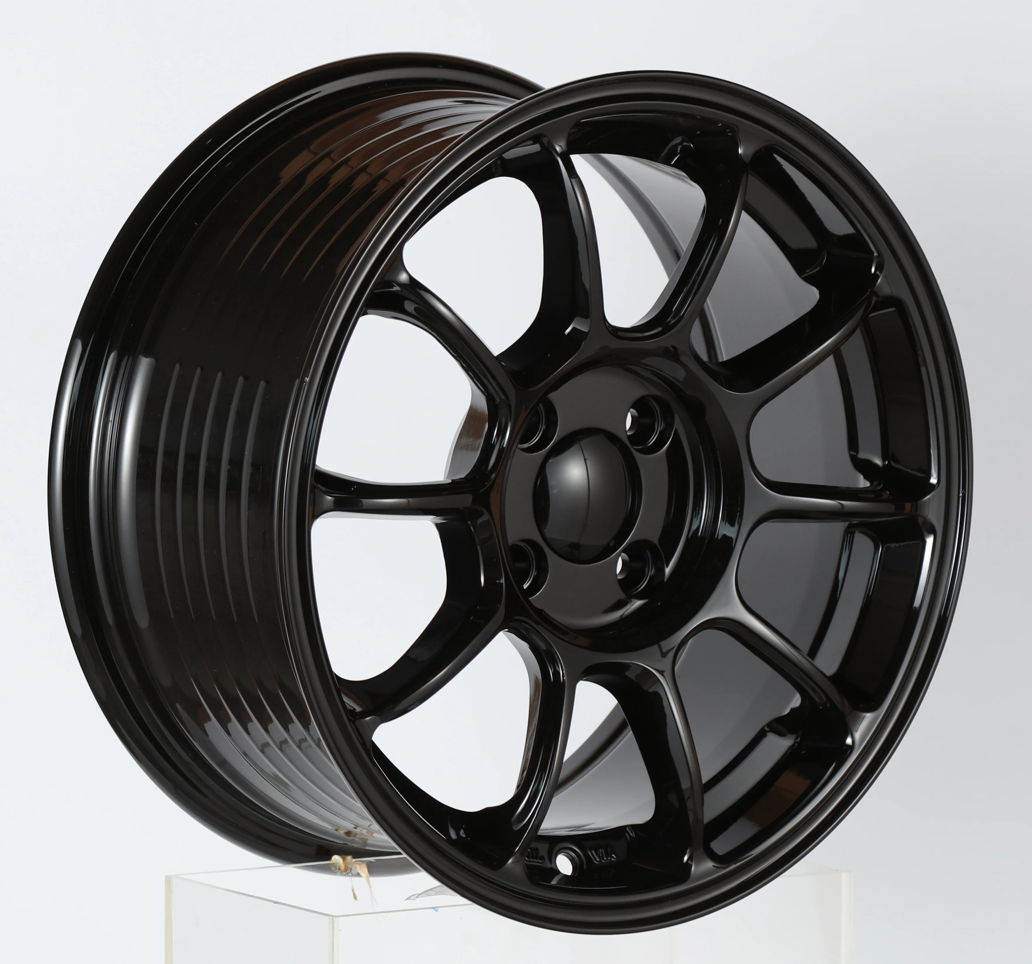 Manufacture Rota De Carro Aro Wholesale Aluminum Sport Rines Rin 100 4 Hole 15 Inch Passenger Car Alloy Wheel Rim Mag