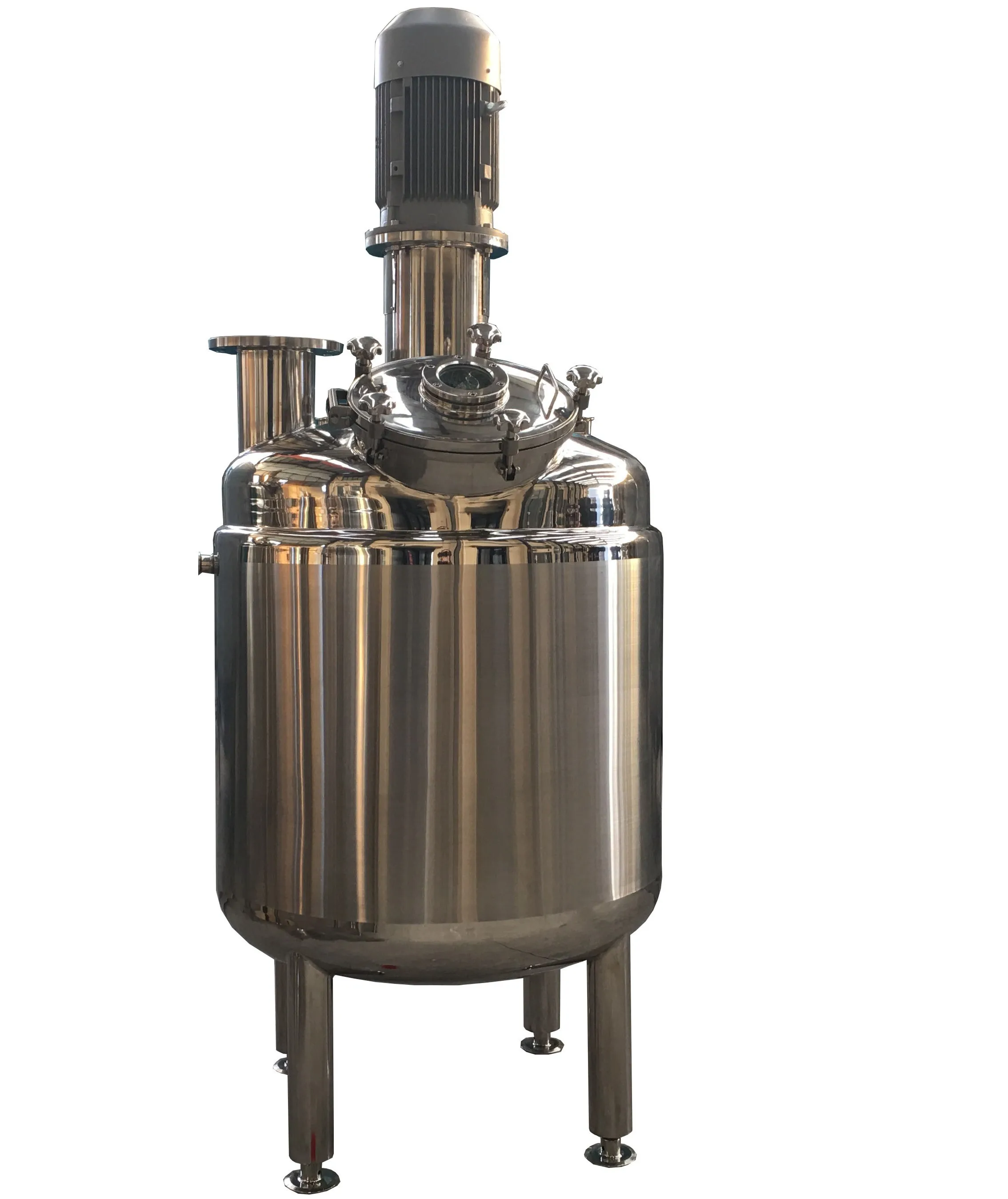 Химическая двойная куртка с подогревом и охлаждением моющего средства шампунь Электрический смесительный бак с мешалкой