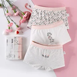 Wholesale Stock Soft Cotton Kids Girls Boxer Shorts
