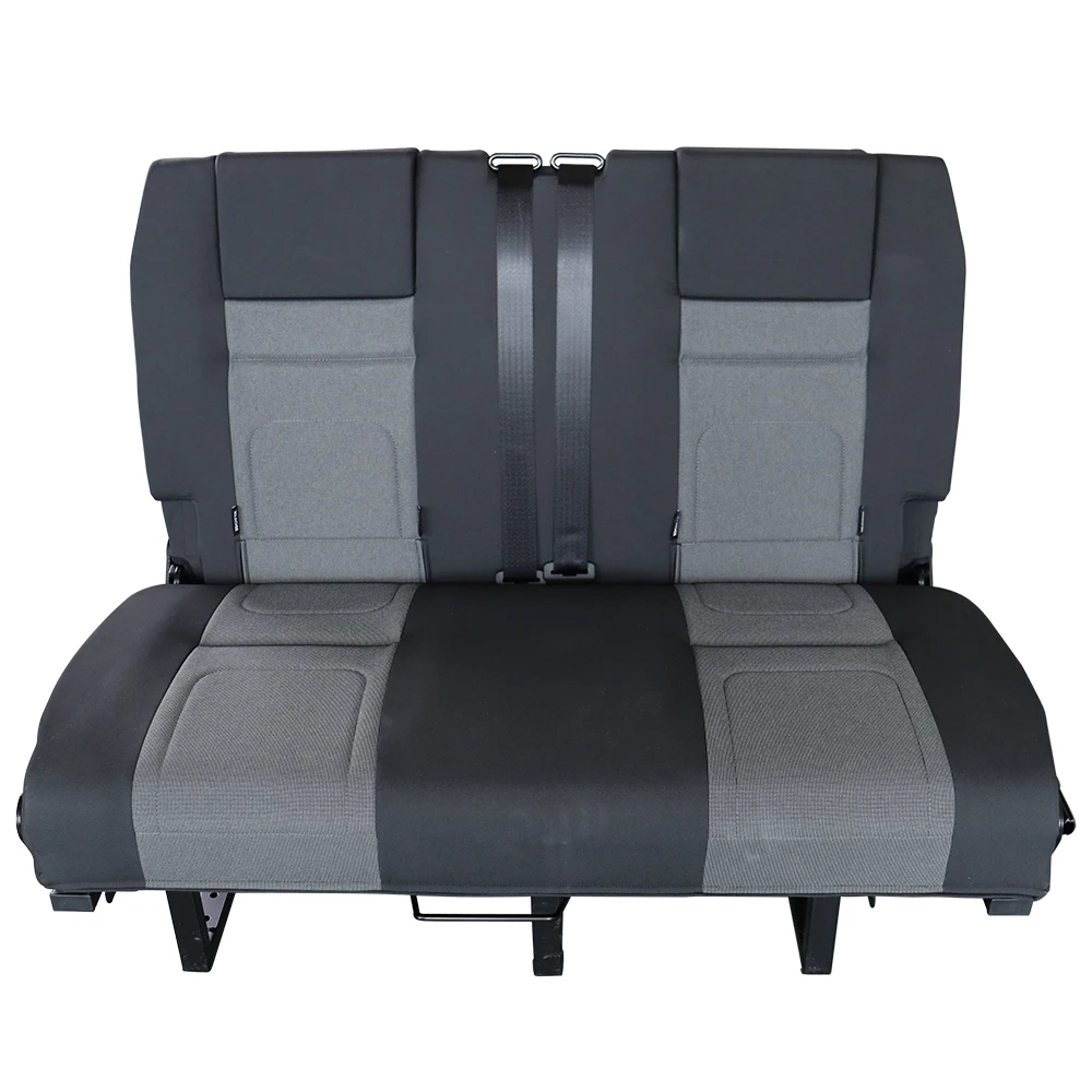Wholesale Trifold bed seat multi-function 3/4 bed reclining for  RV seat custom color R.I. B Bed Triplefold seat for van T5T6 M1
