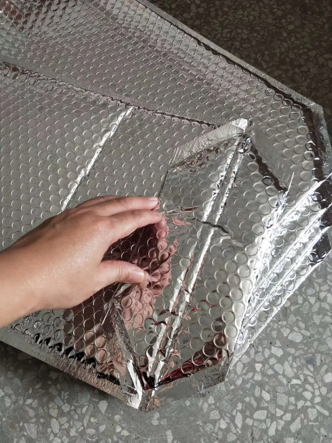 Auto Premade Stand Up Pouch Plastic Doypack Side Seal Zipper Ziplock bubble Bag Making Machine