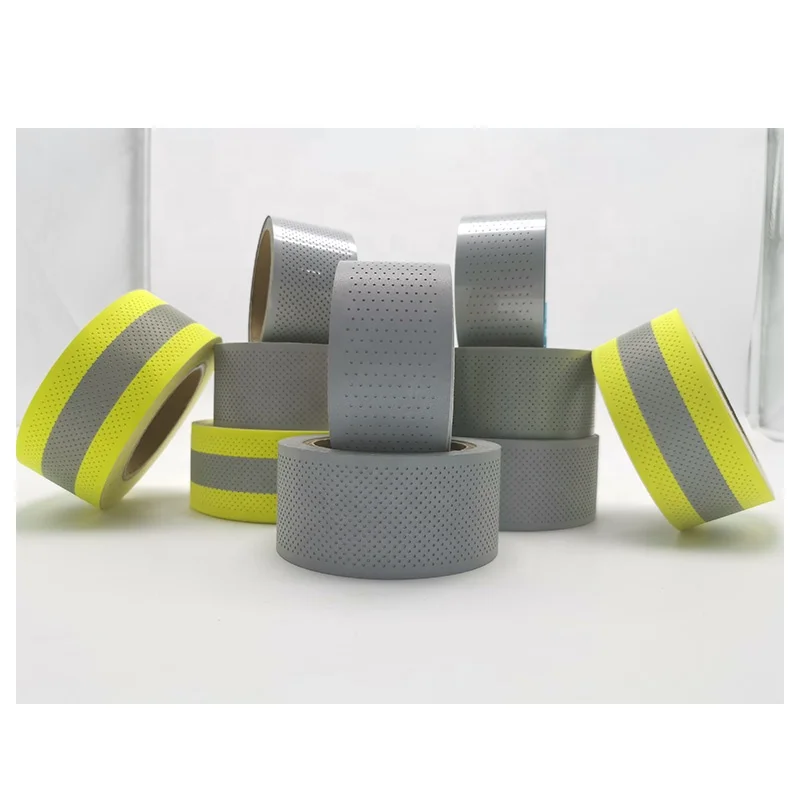 2020 Custom Best Selling Seams Perforated Sew on Type Reflective Tape