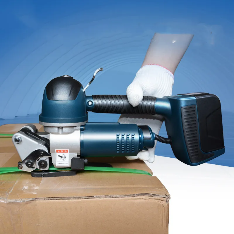 Portable Carton Semi Automatic Strapping Machine For PET PP DD19A