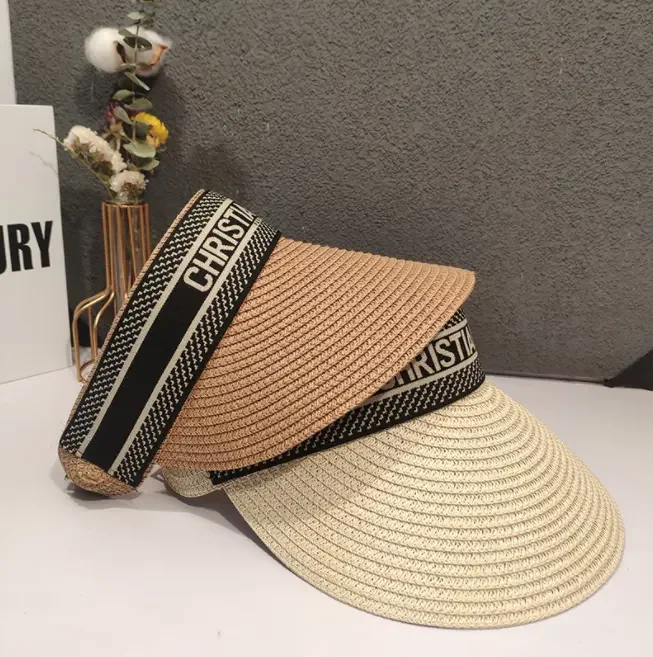 Wholesale designer items for less luxury designer hats for women high quality beach bucket hats with brand logo