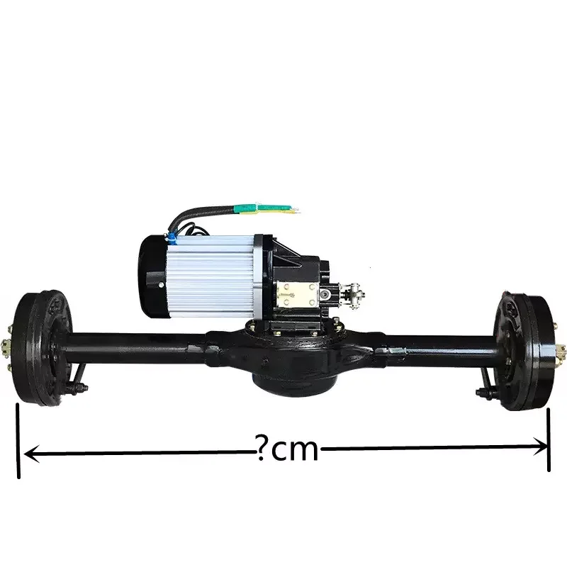 Electric vehicle integral shift rear axle 60v 72v 1500w disc brake shift rear axle