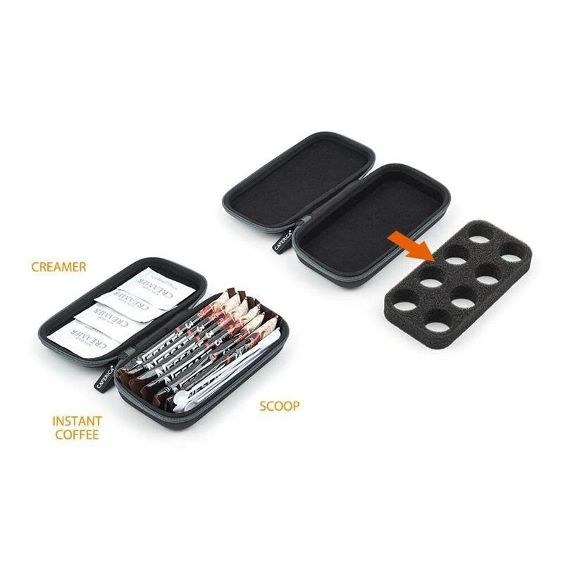 SHRL OEM eva tea cup case gift box foam tea saucer, Coffee case bag