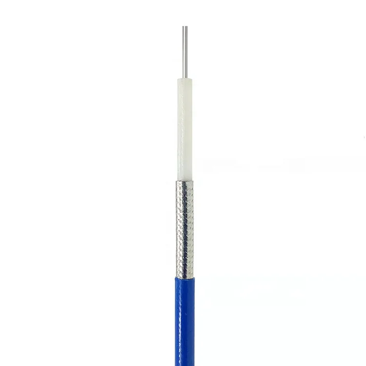 High Temperature 50ohm Low PIM 086 RG402 Semi Flexible RF Coaxial Cable