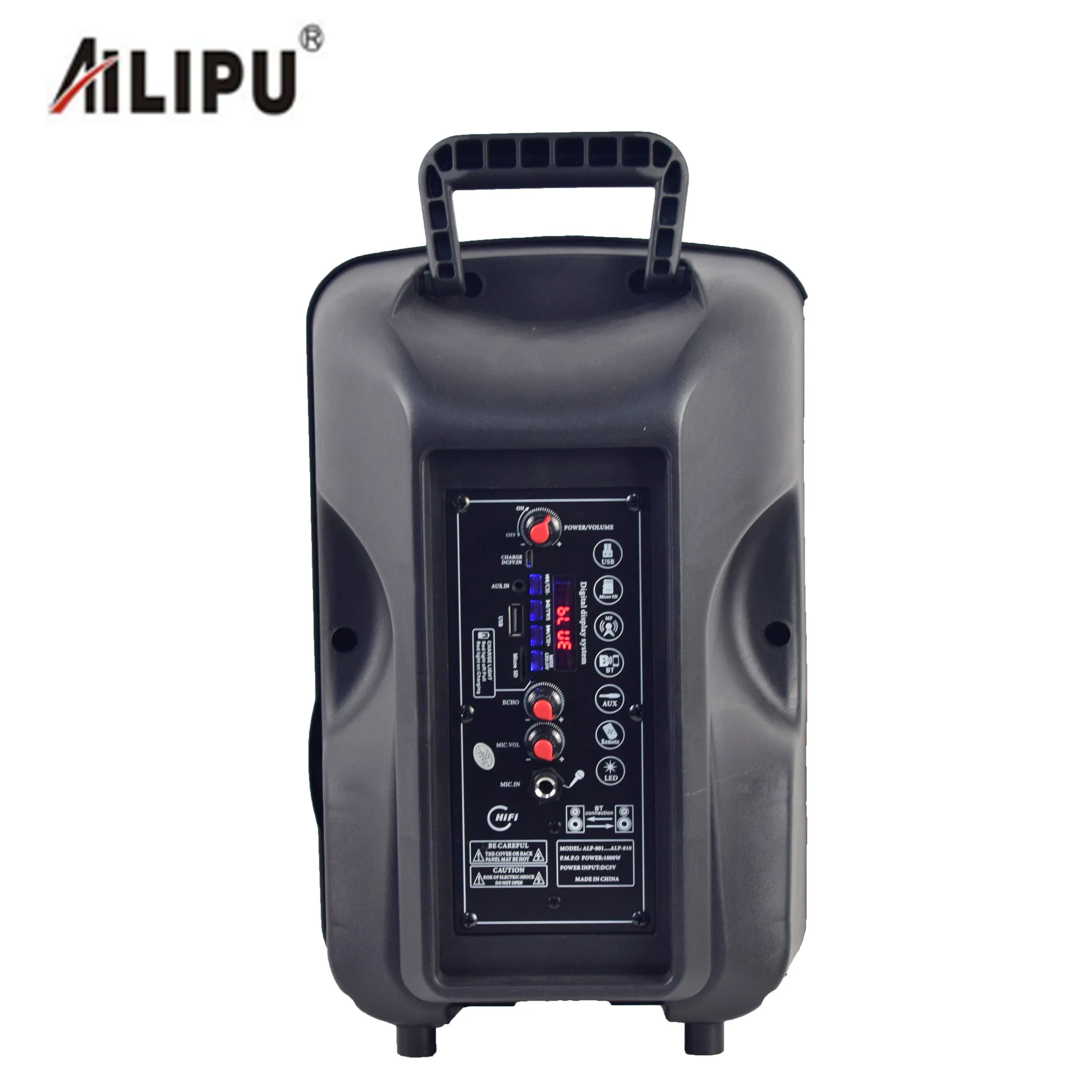 ALP Speaker 8 Inch Trolley Speaker Cheapest Price Party Speaker