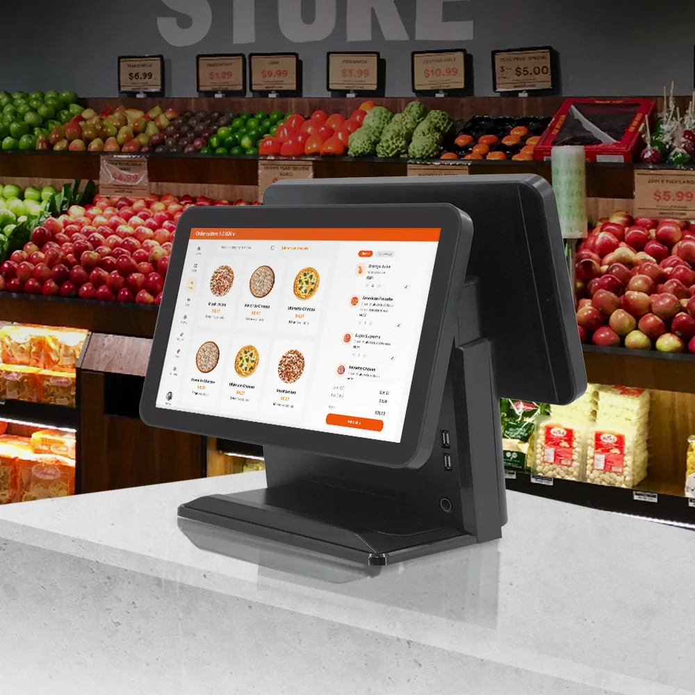 Pos Terminal System Machine Android Handheld Billing With Printer Mobile A Hotel Credit Card Punching Modern Caja Registradora