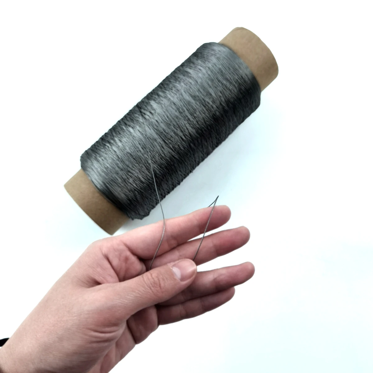 Fire Resistant Of Silver Dress Esd Conductive Sew Thread 316l Conductive Sewing Thread