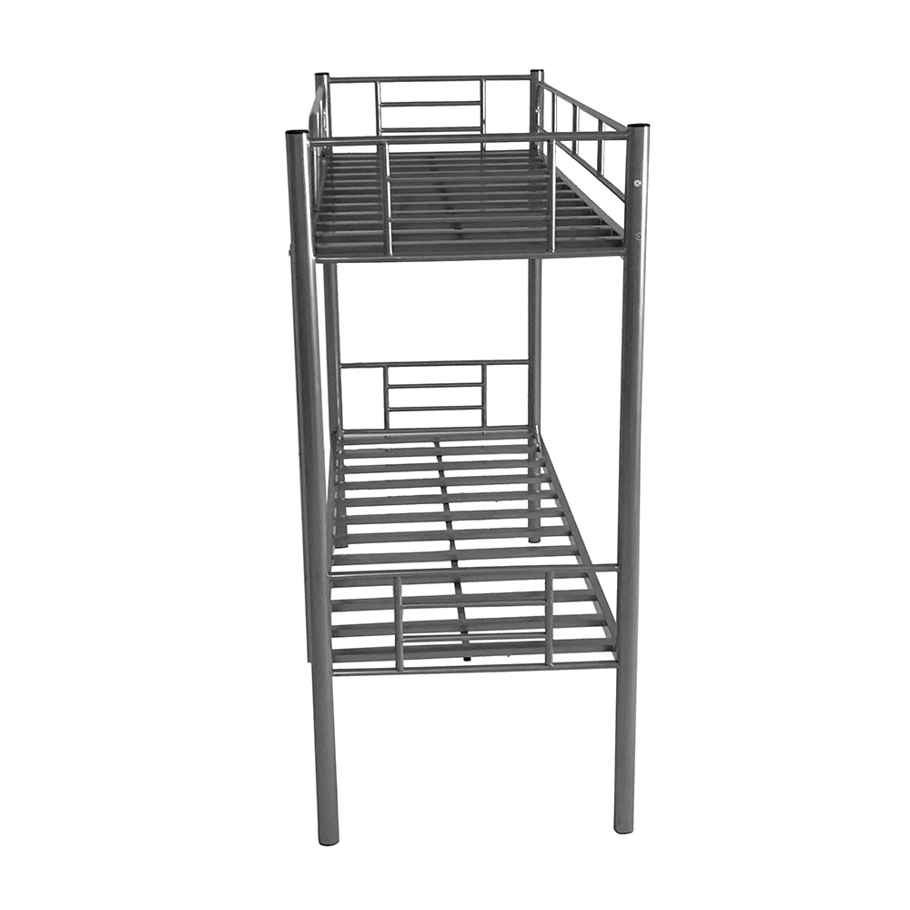Direct Manufacturer Cheap Strong Hostel Double Decker Designs Ladder Metal Bunk Bed