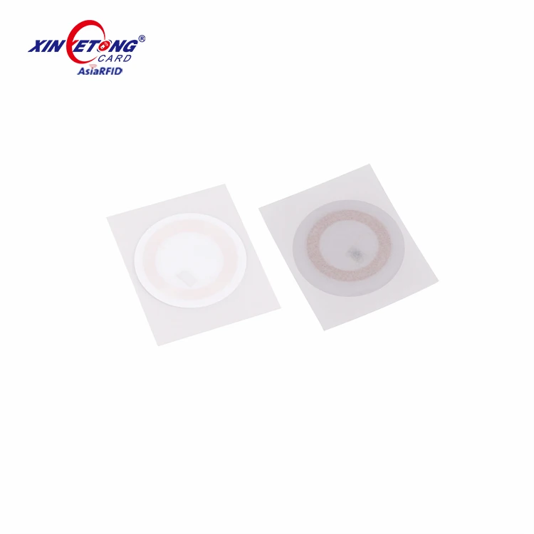 Xinyetong top quality best after sales service LF RFID tag 125KHZ TK4100 Chip label copper cob antenna