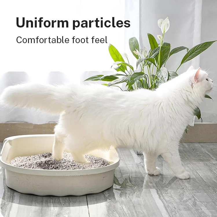 Muawu Pets Cleaning Supplies Litter Sand strong deodorization Activated Carbon adsorption Stink Bentonite crusher Cat Litter