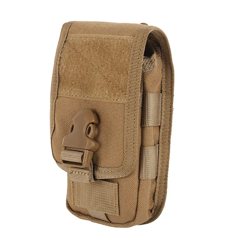 Tactical Cell Phone Holster Pouch Smartphone Pouches Cellphone Case Molle Gadget Bag Belt Holder Waist Bag